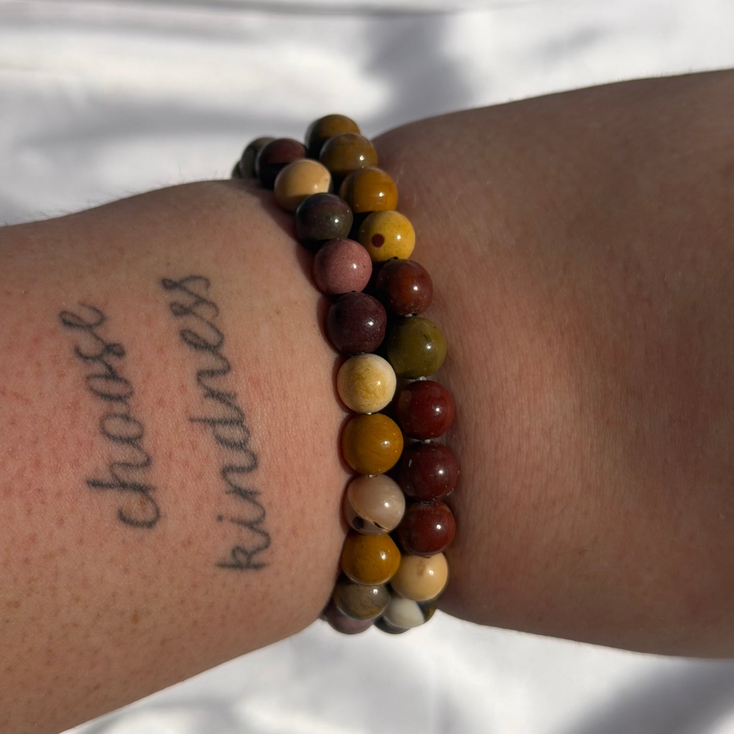 Mookaite bracelet