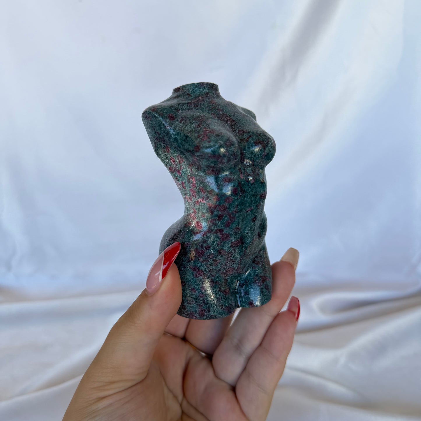 Ruby fuschite & kyanite body