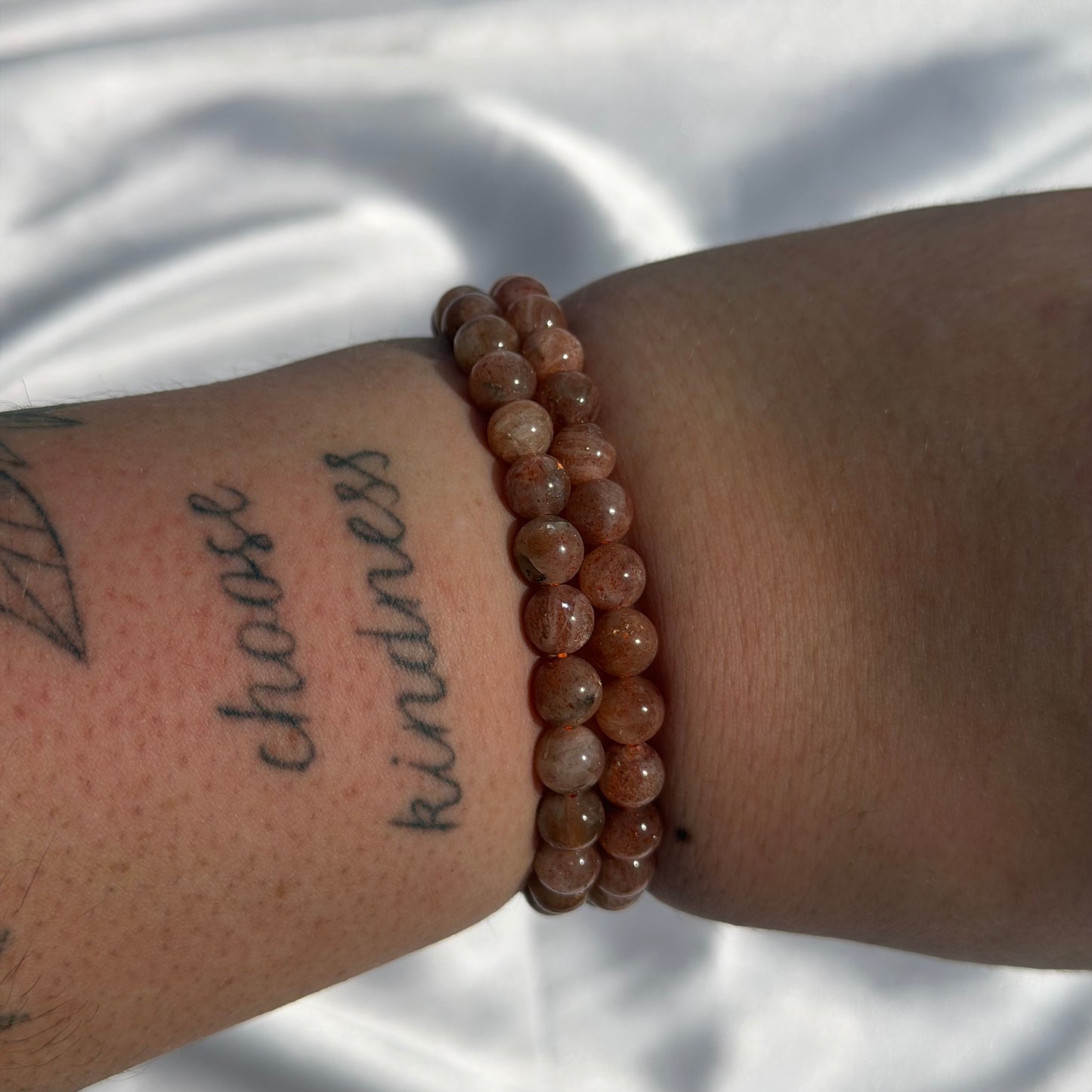 Sunstone bracelet