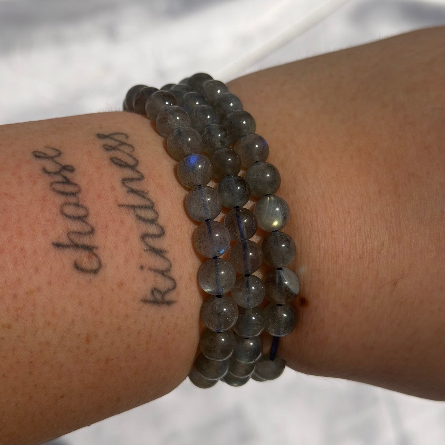 Labradorite bracelet