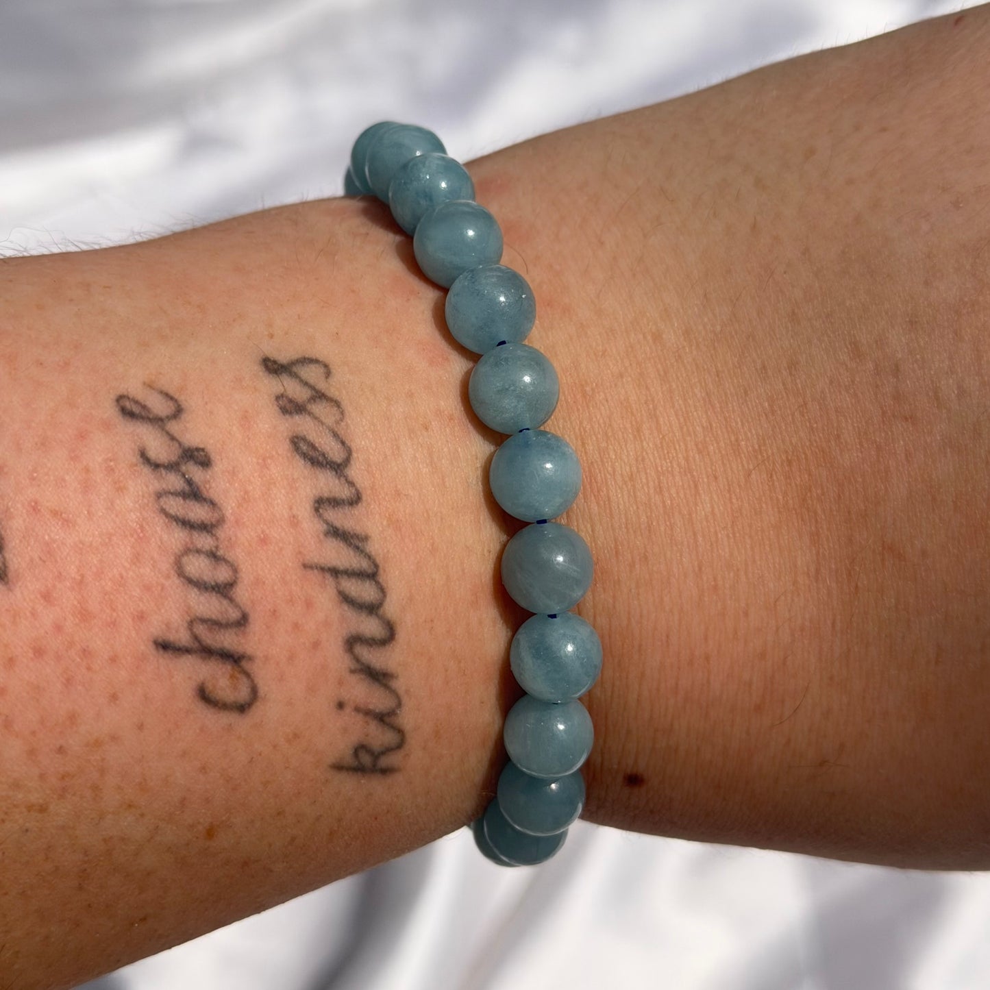 Aquamarine bracelet
