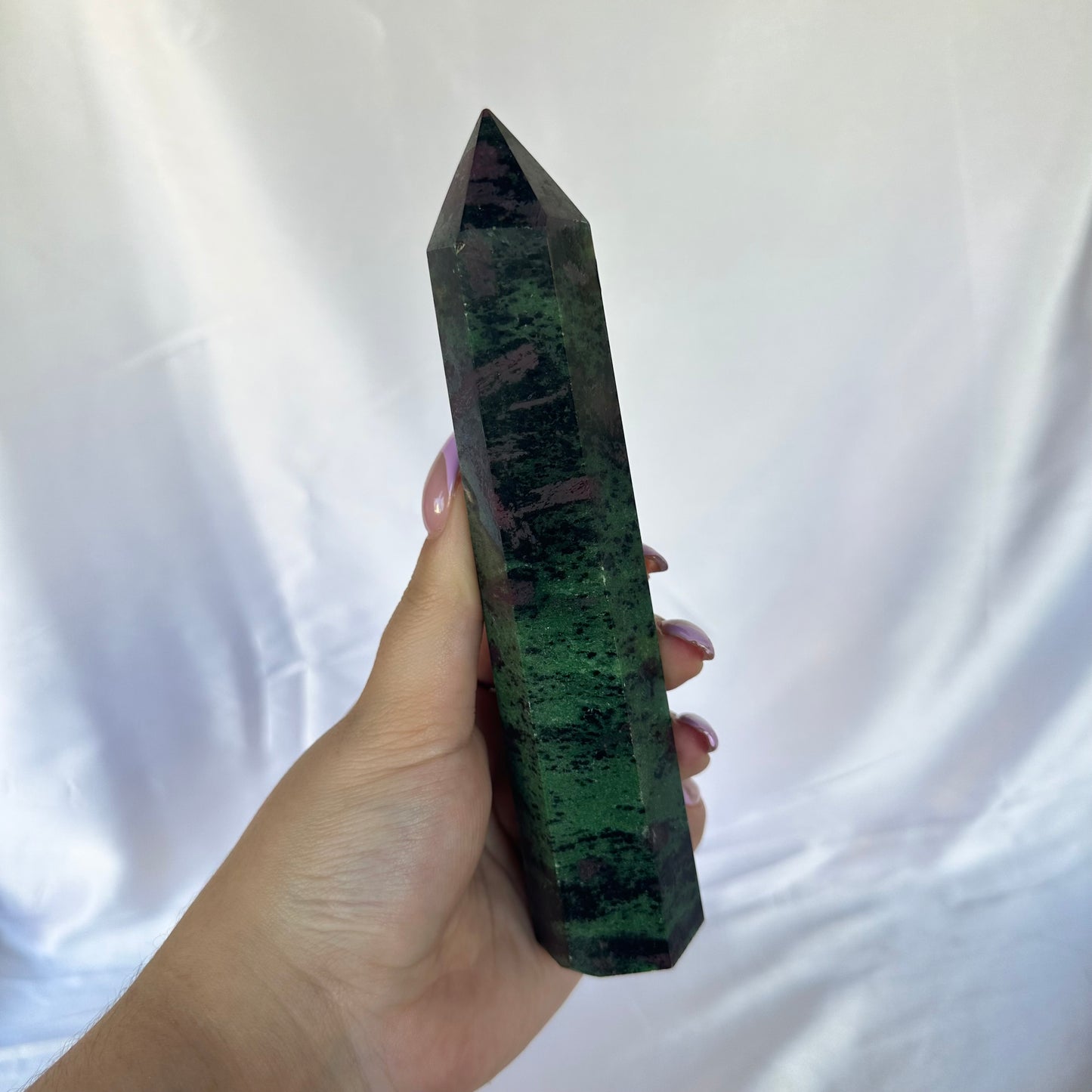 Ruby zoisite point #253