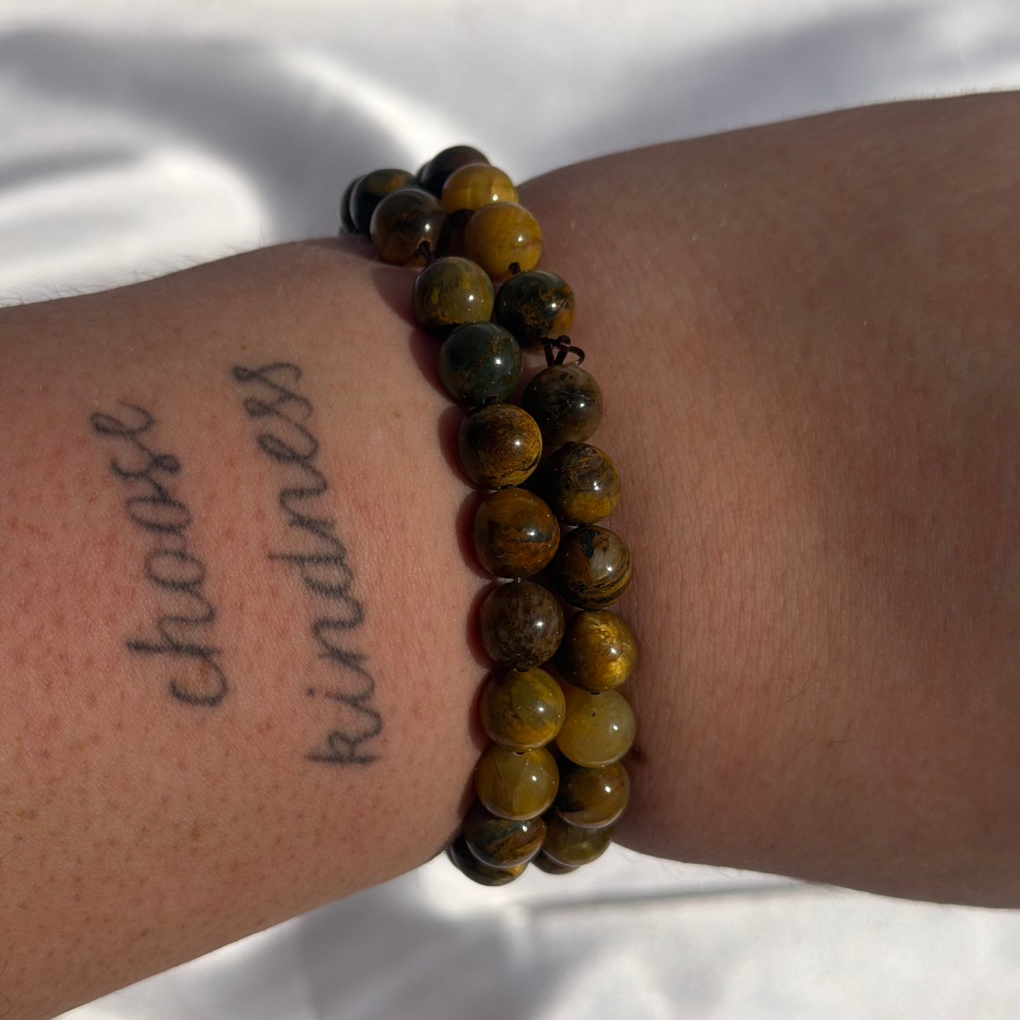 Pietersite bracelet