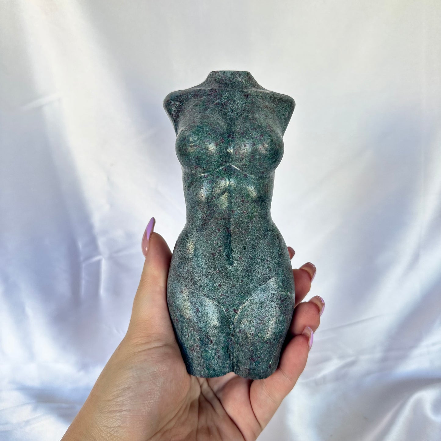 Ruby fuschite & kyanite body