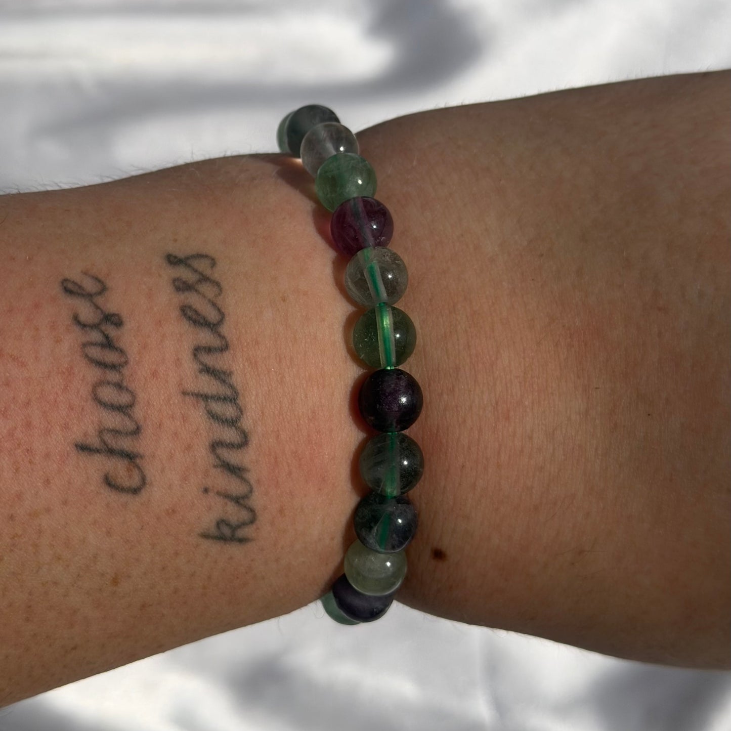 Fluorite bracelet