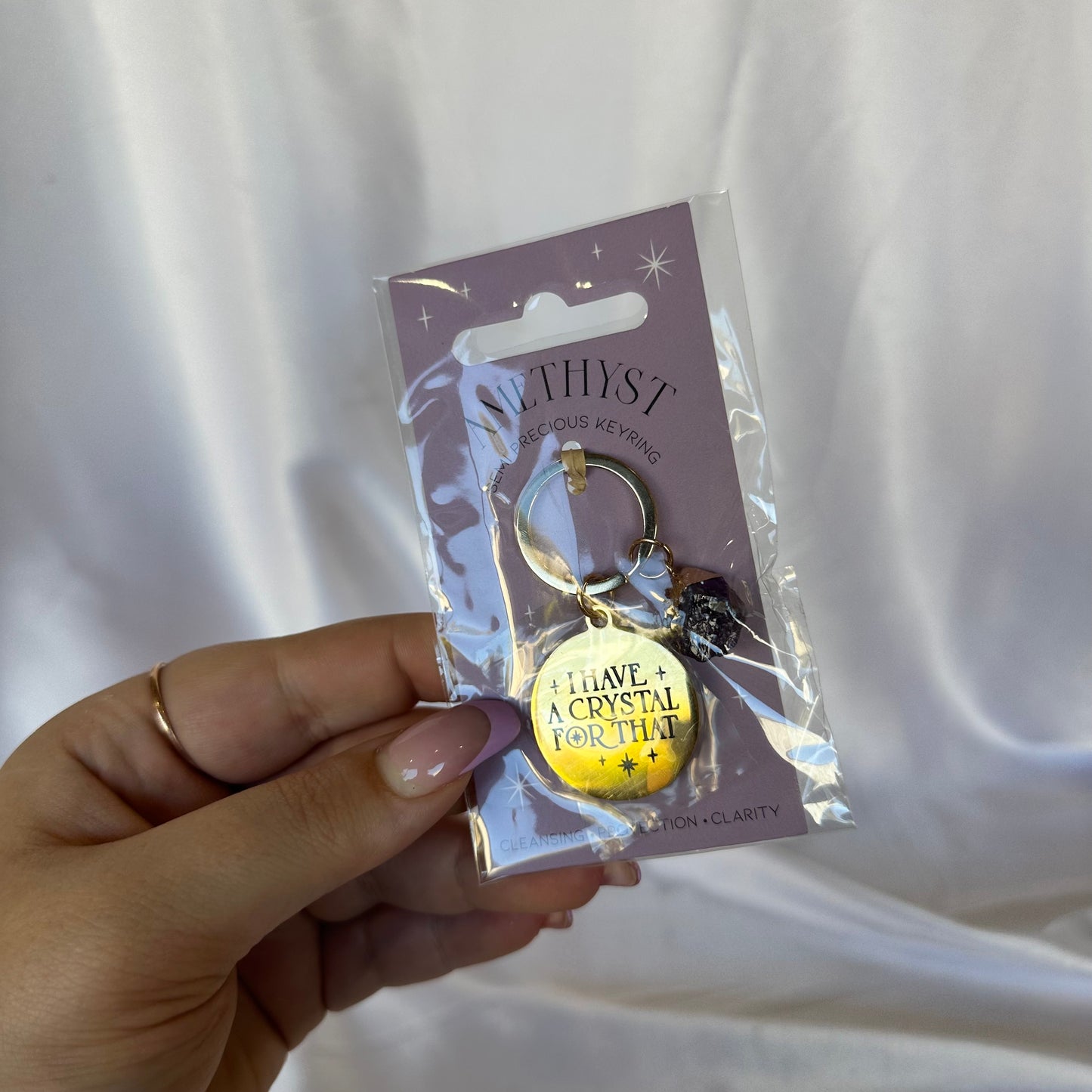 I have a crystal for that keyring