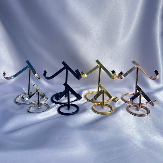 Assorted heart display stands