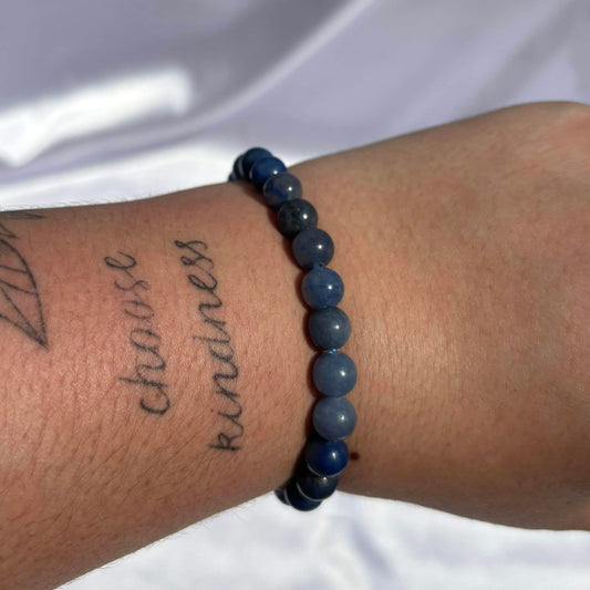 Blue adventurine bracelet