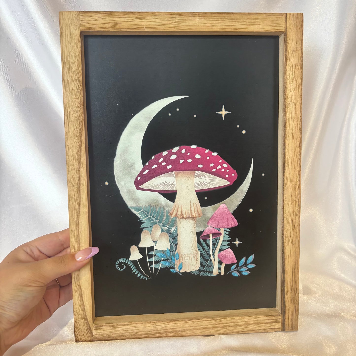 Wooden frame wall art