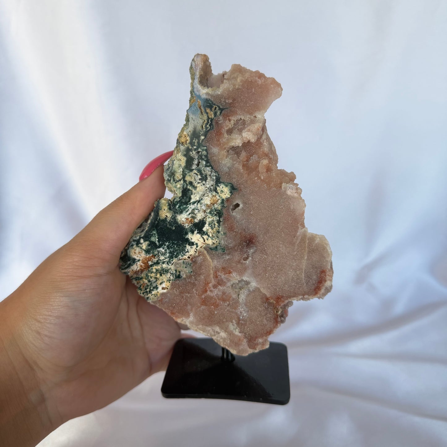 Pink amethyst slabs