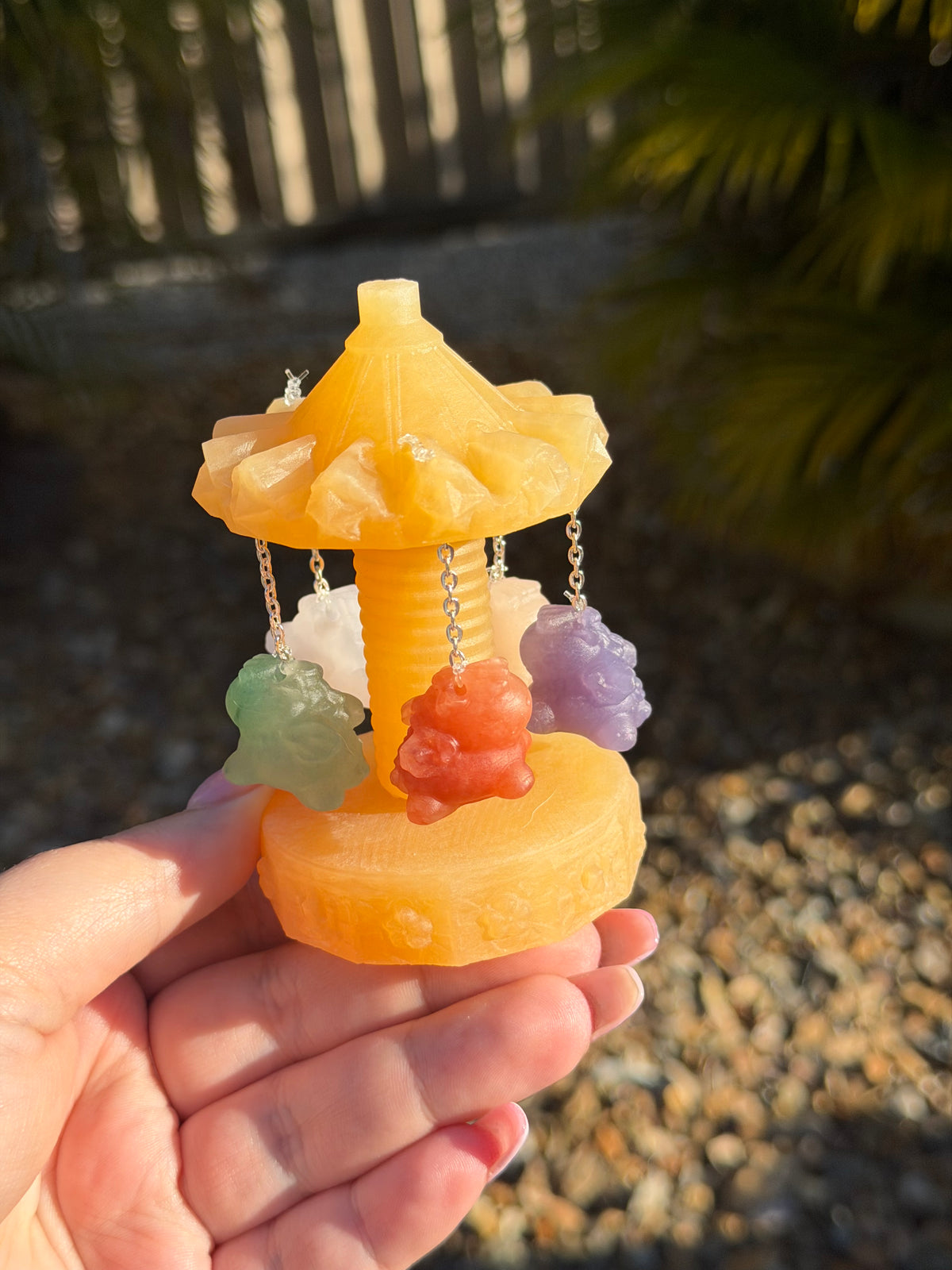 Spinning Crystal Carousel