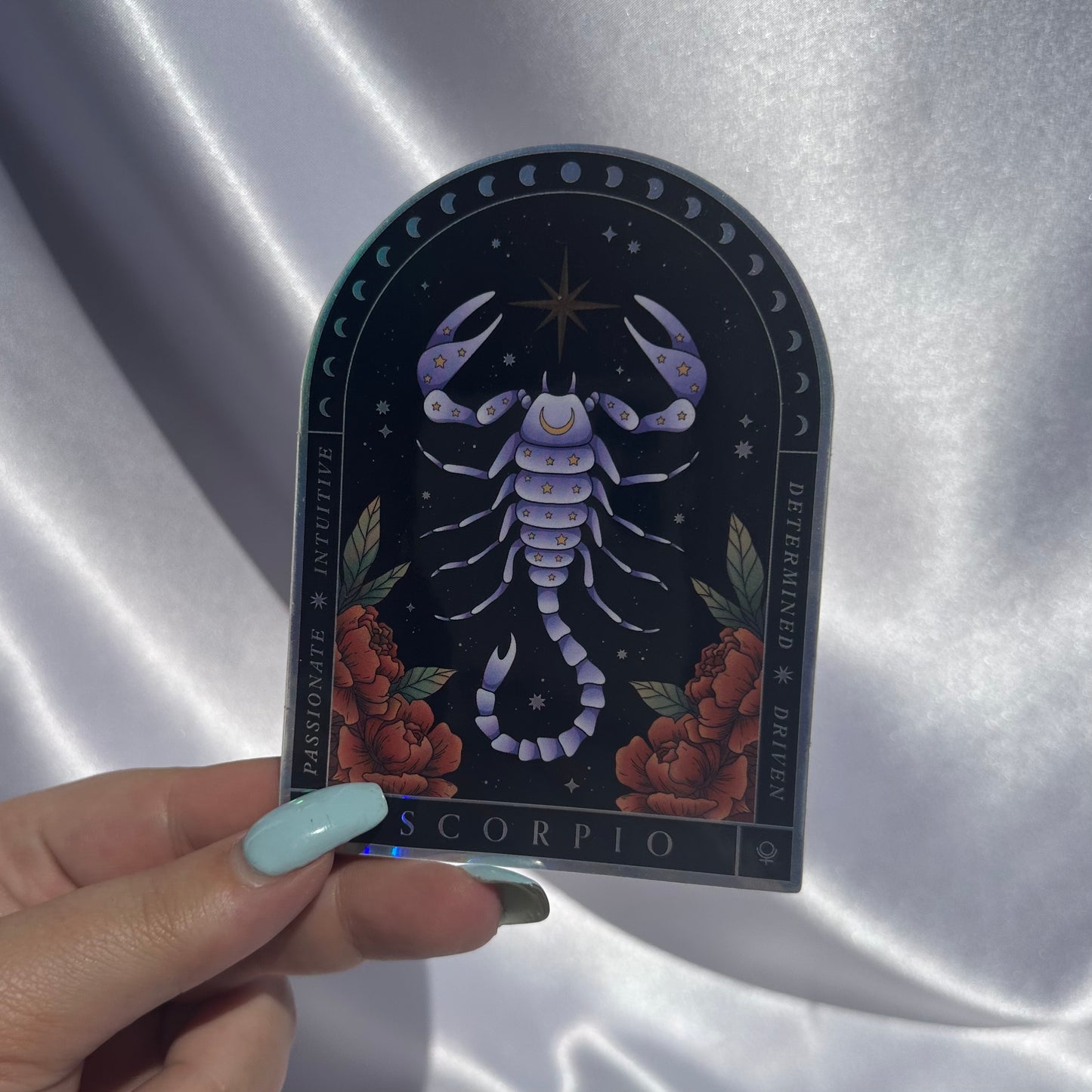 Zodiac holographic stickers