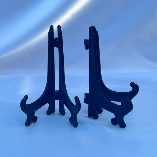 Black slab display stand