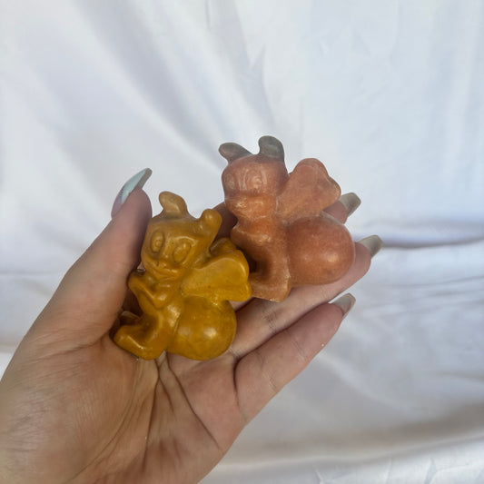 Bee carvings