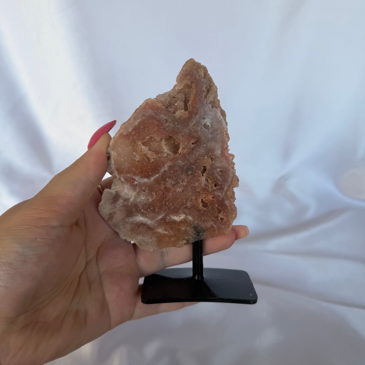 Pink amethyst slabs