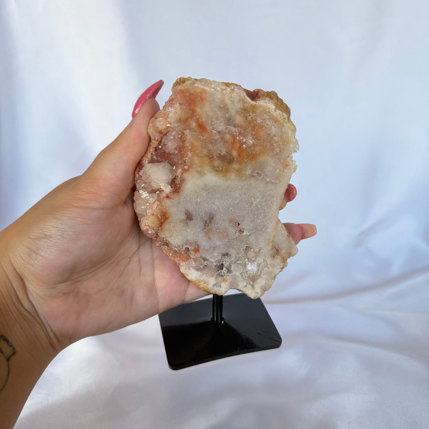 Pink amethyst slabs