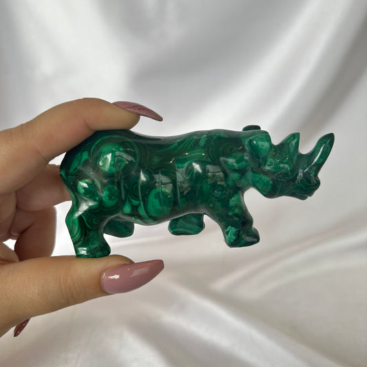 Malachite rhino #85