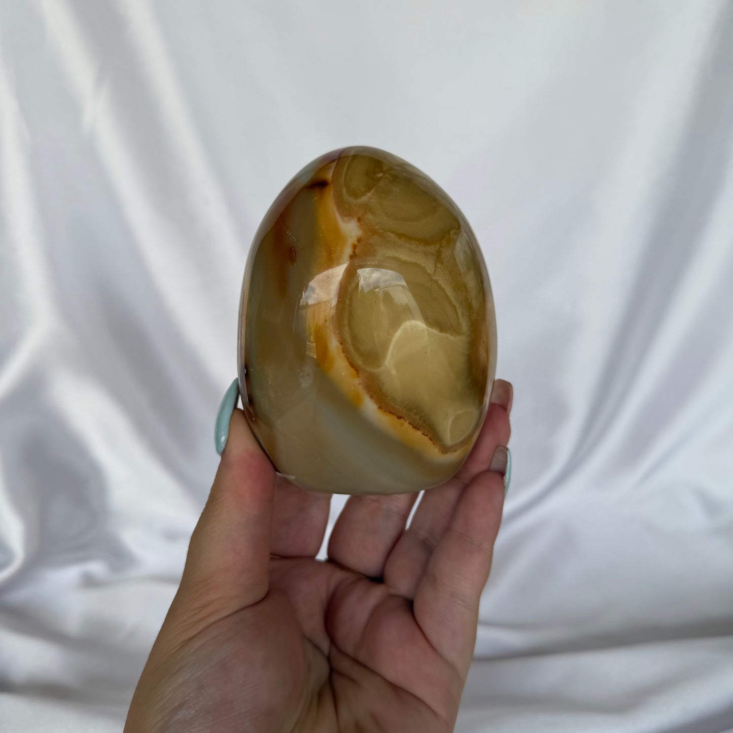 Pink, purple & yellow pastel polychrome jasper freeforms