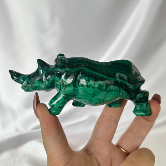Malachite rhino #100