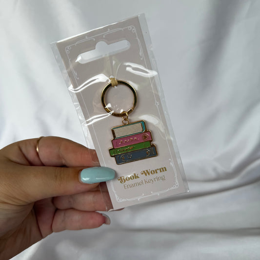 Book reader keyring