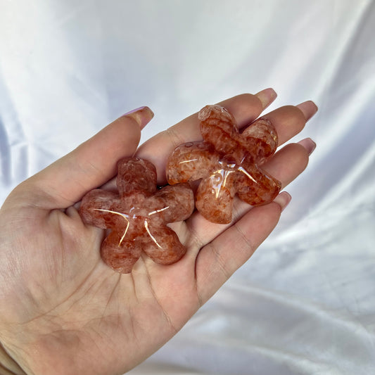Fire quartz starfish