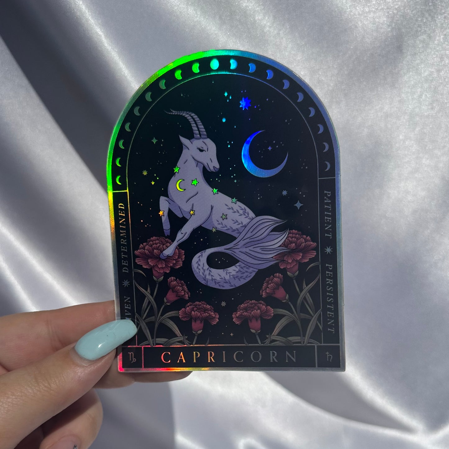 Zodiac holographic stickers