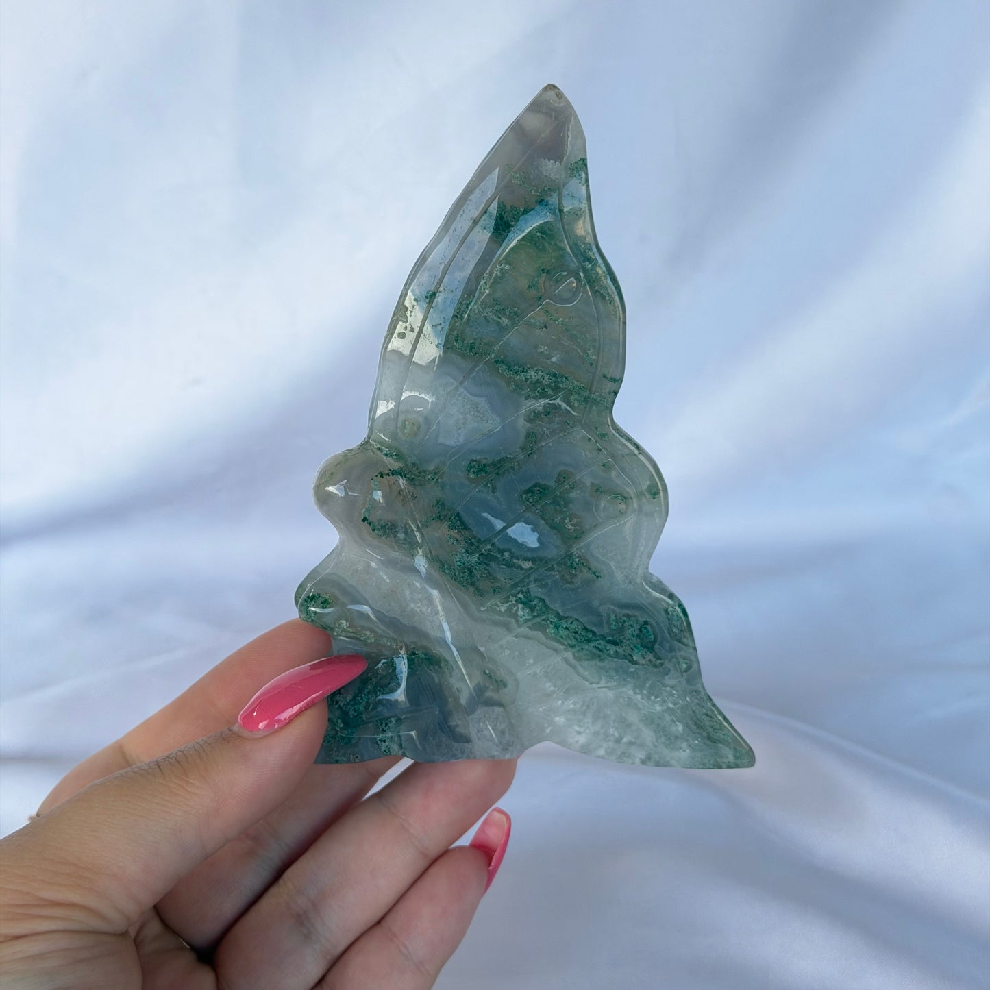 Moss agate fairy #9