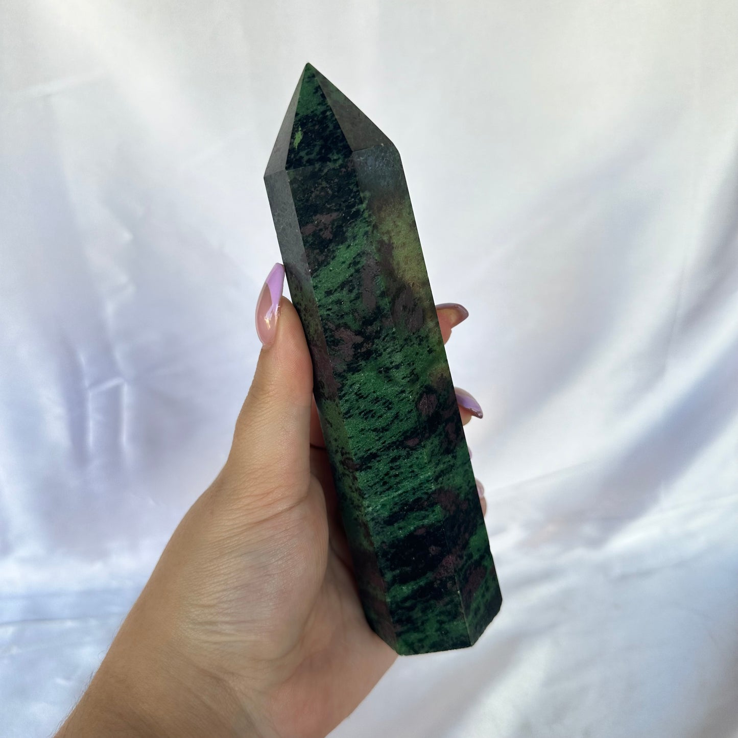 Ruby zoisite point #297