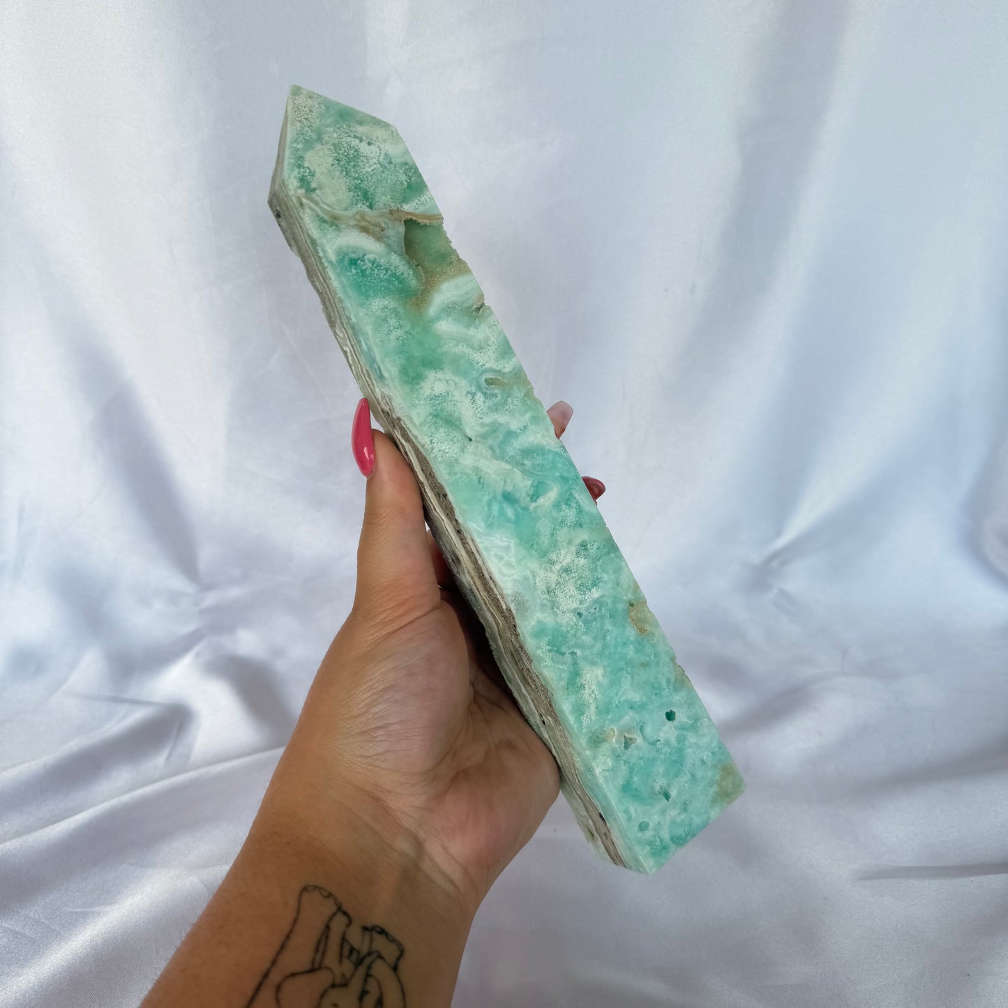 Hemimorphite towers