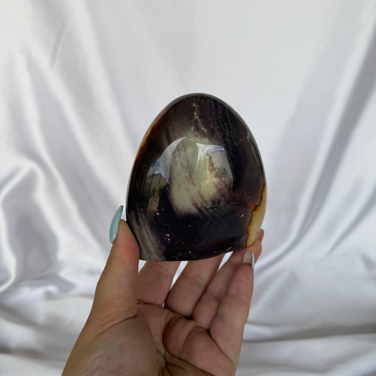 Pink, purple & yellow pastel polychrome jasper freeforms