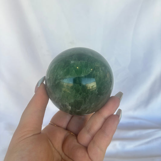 Fluorite sphere