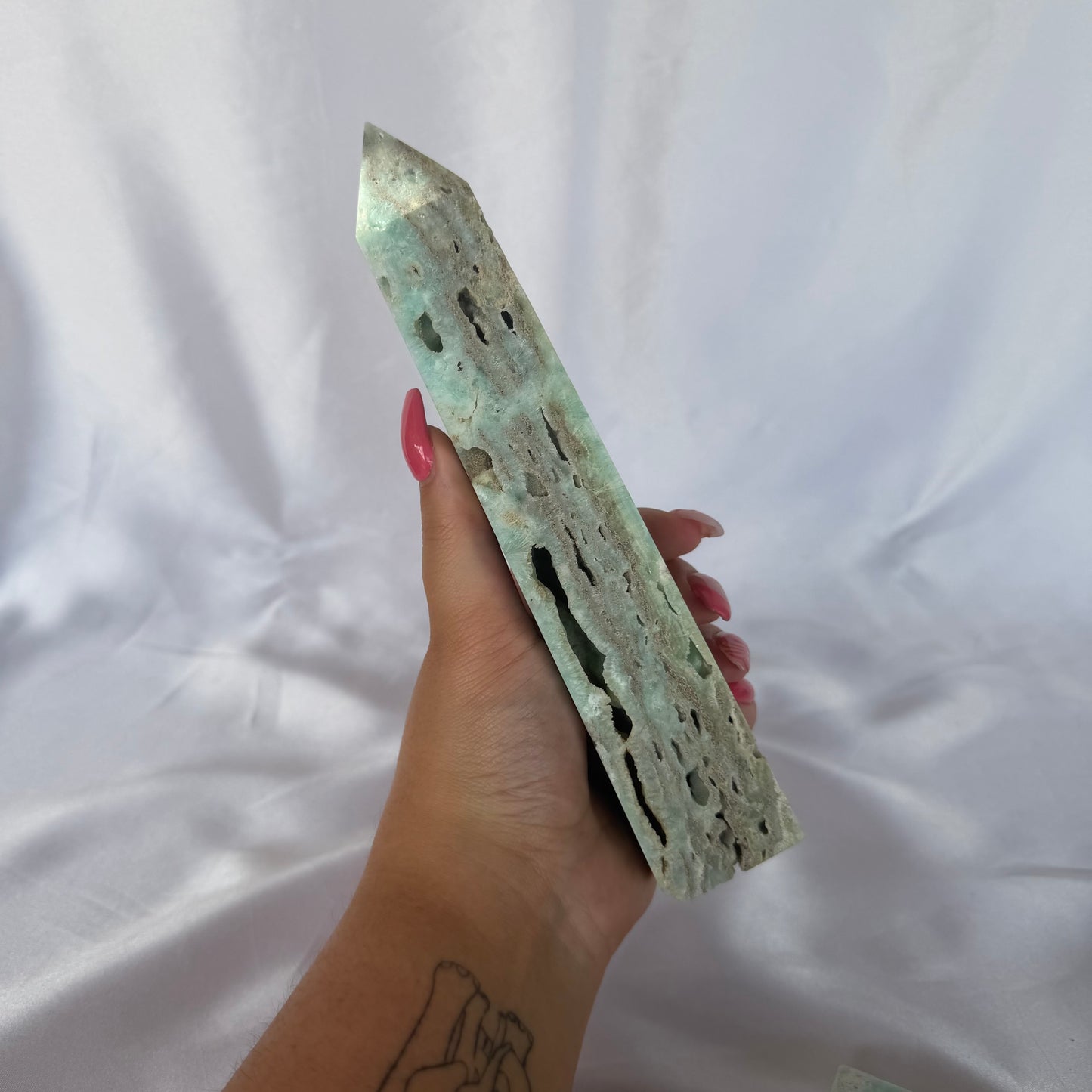 Hemimorphite towers