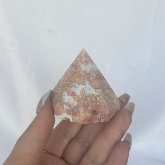 Petal agate diamond #342