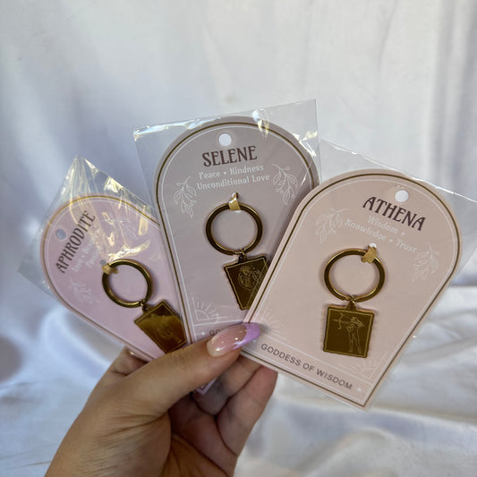 Goddess keyring set