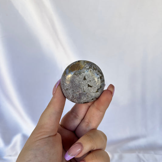 Ocean jasper palm stone #49