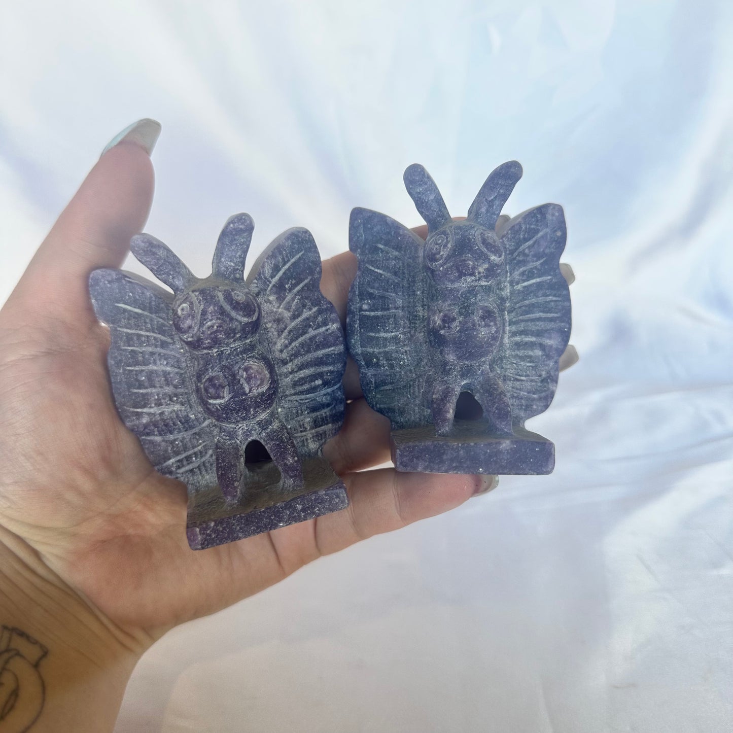Lepidolite butterfly