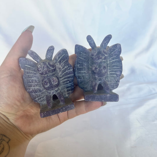 Lepidolite butterfly