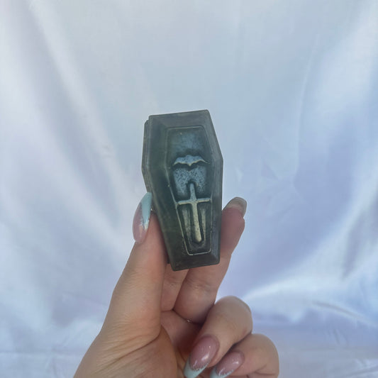 Labradorite coffin