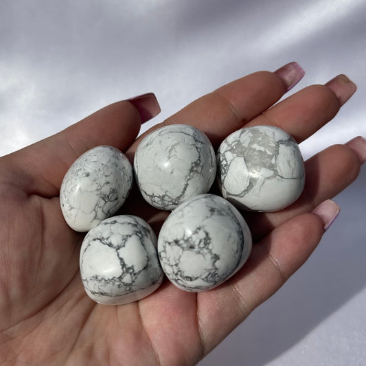 Howlite tumble