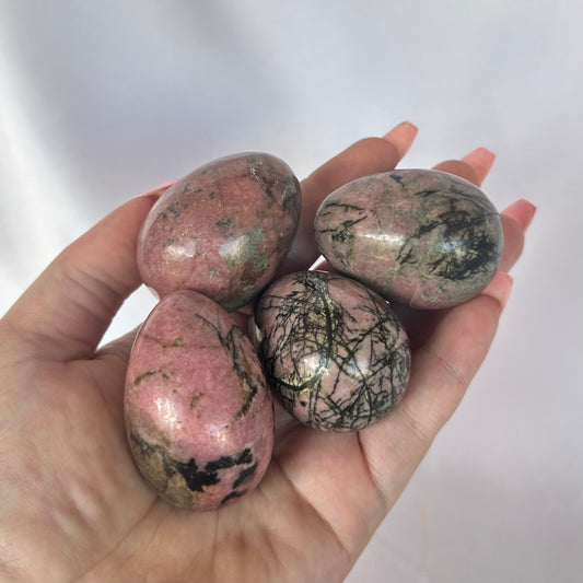 Rhodonite egg