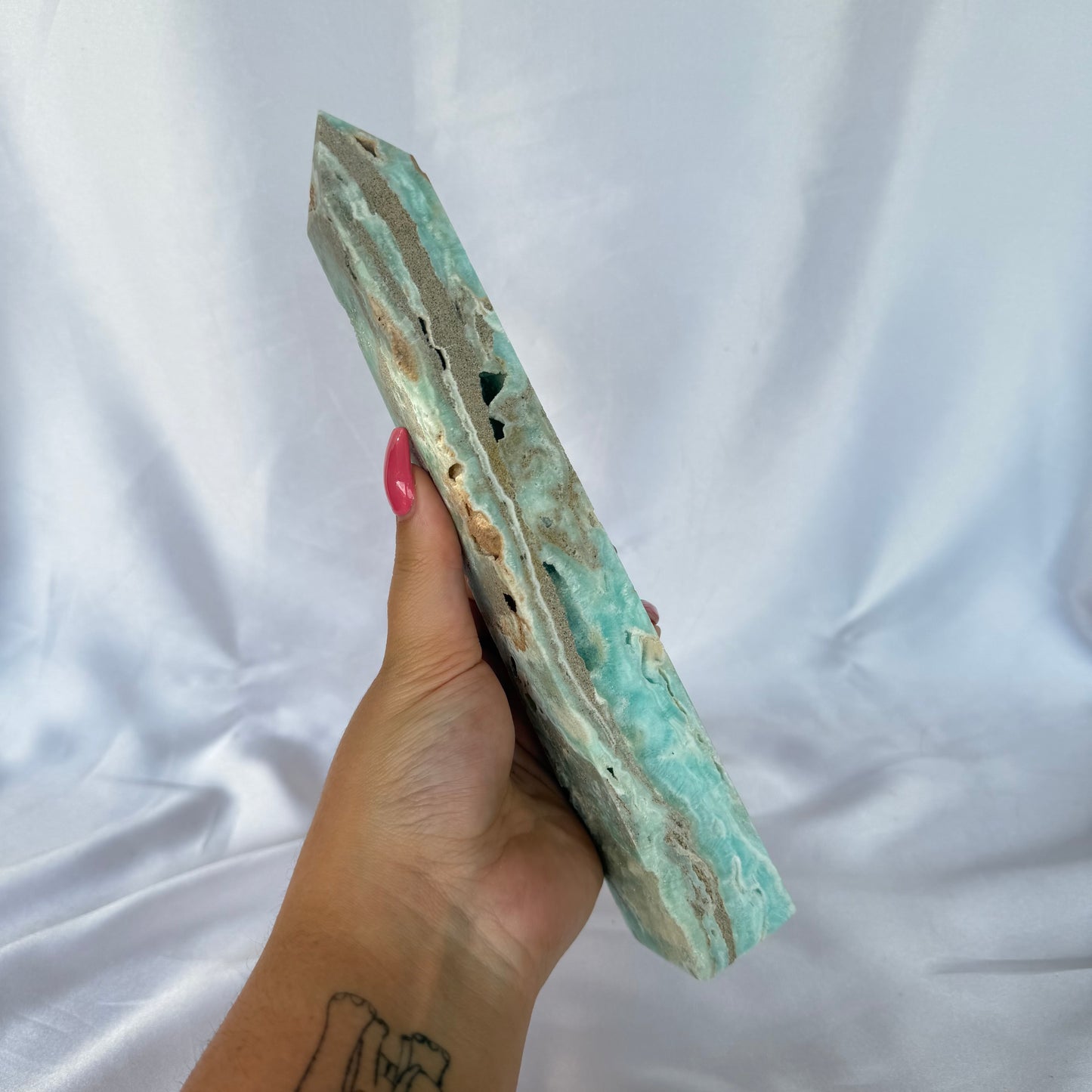 Hemimorphite towers
