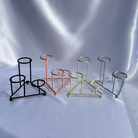 Assorted 3 tier sphere stands
