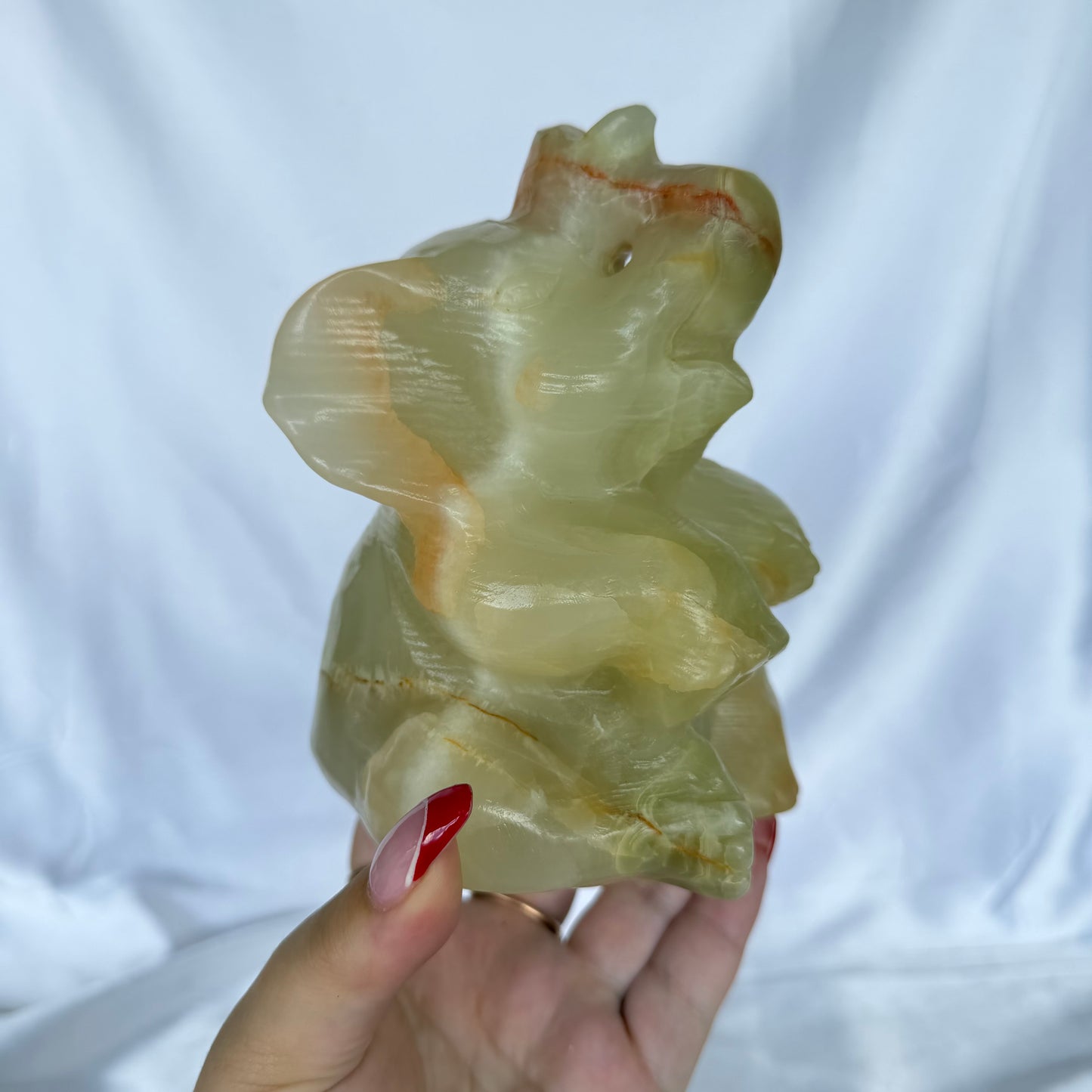 Green onyx baby elephant