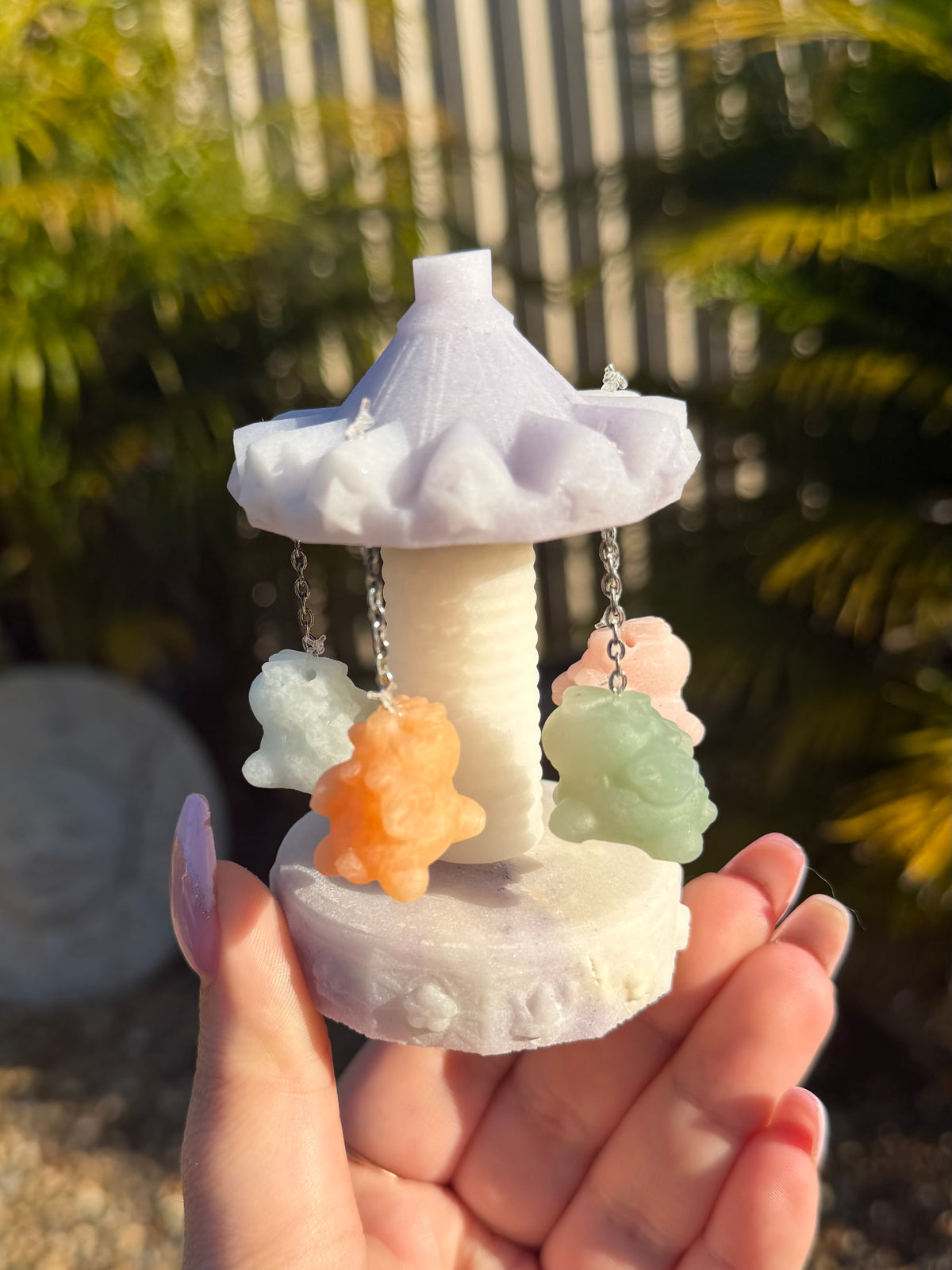 Spinning Crystal Carousel