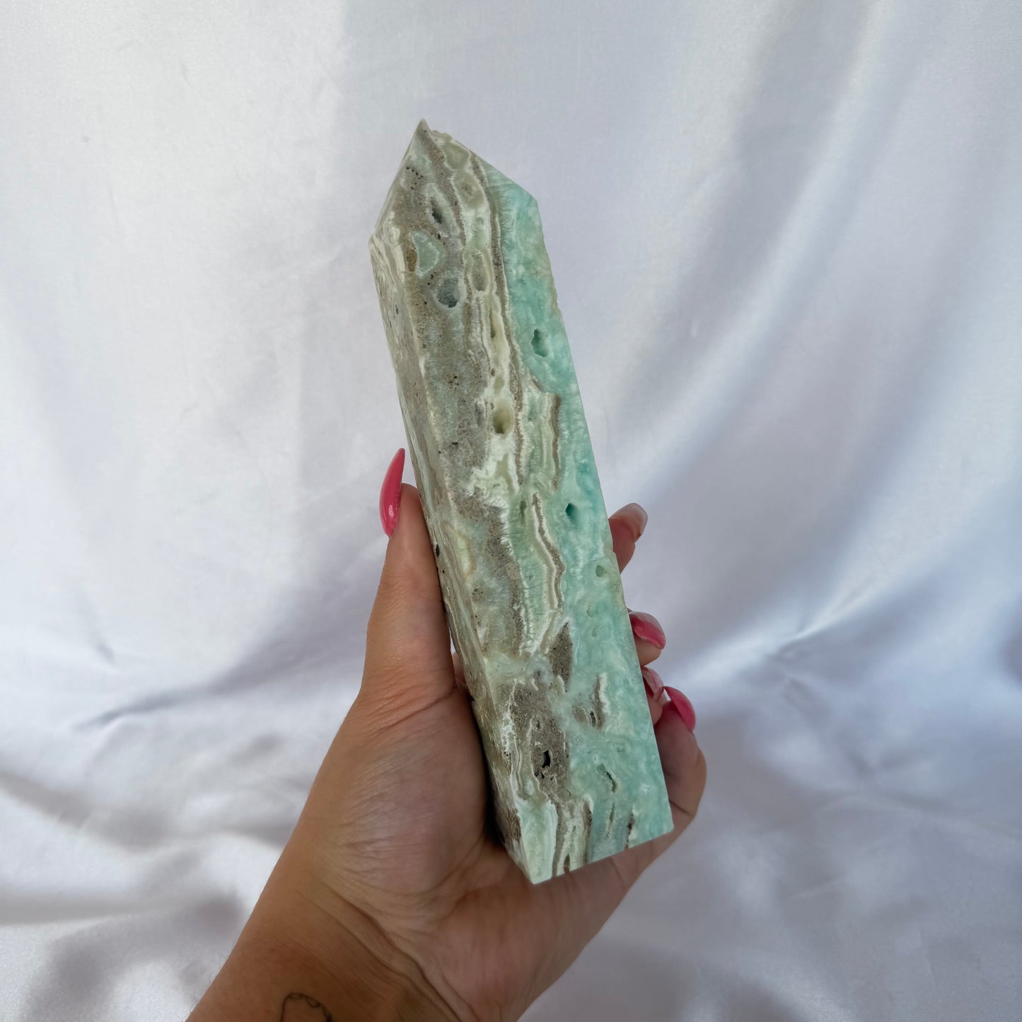 Hemimorphite towers