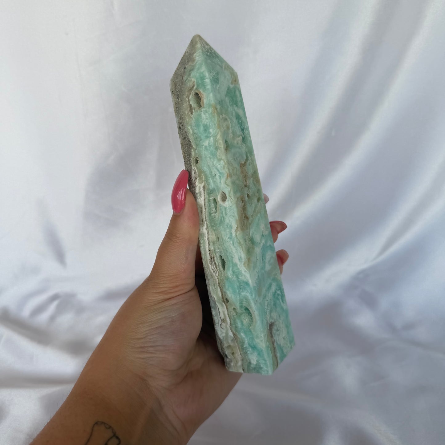 Hemimorphite towers
