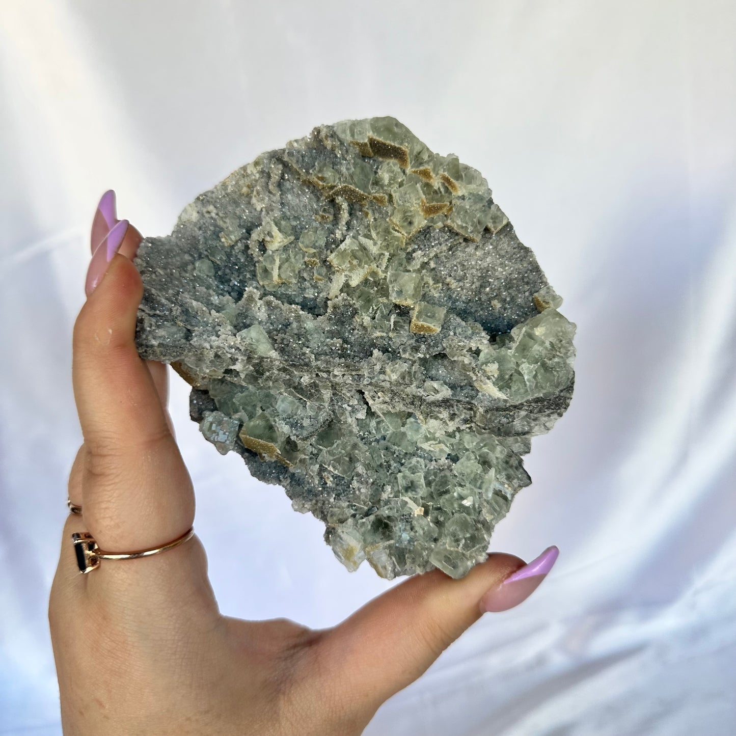 green sugar fluorite