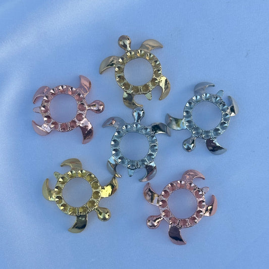 Assorted mini turtle sphere stands