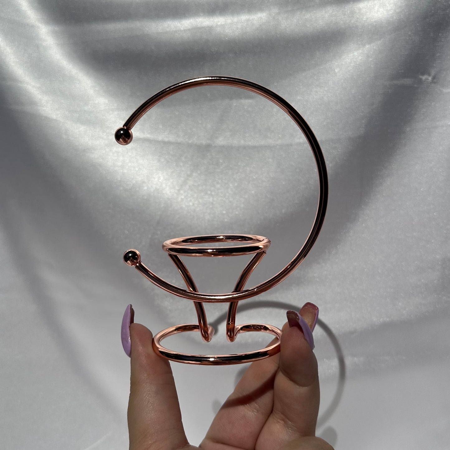 Assorted cradle sphere stands
