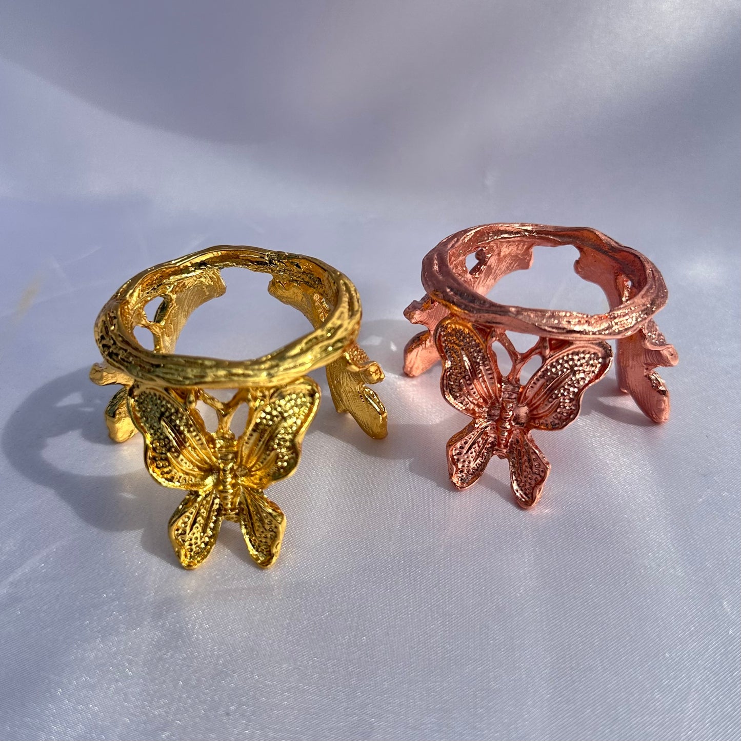 Assorted butterfly house sphere stand